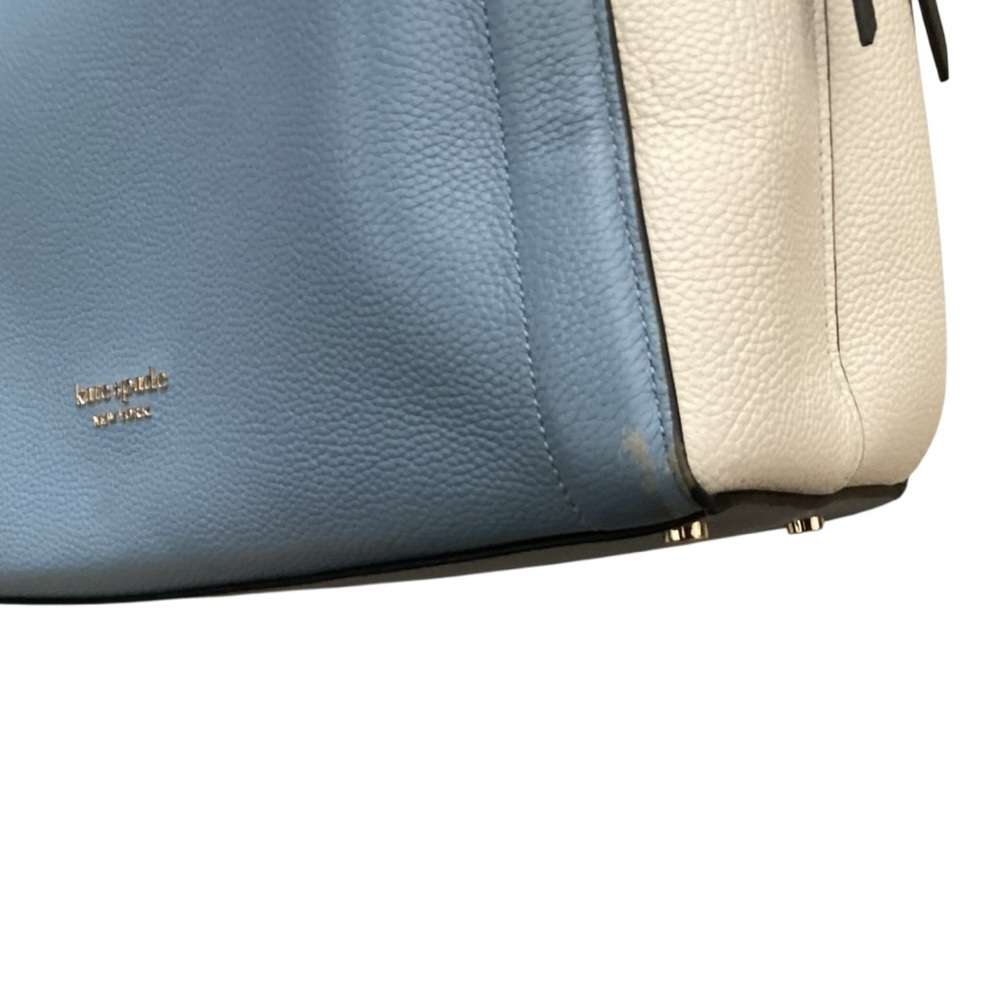 Kate Spade Knott Colorblocked Morning Sky Large Tote - Picture 10 of 13